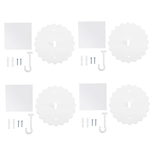 GRIRIW Dome Ceiling Hooks Klebehaken für Moskitonetz Kunststoff Hängematten Aufhänger für Schlafzimmer und Wohnräume GRIRIW Dome Ceiling Hooks Klebehaken für Moskitonetz Kunststoff Hängematten Aufhänger für Schlafzimmer und Wohnräume von GRIRIW