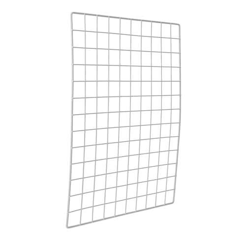 GRIRIW Drahtwandgitter Fotogitterplatte 2er Set 60x80 Cm Metall Schwarz Fotowandgitter Für Bilder Notizen Und Dekoration Wandmontage von GRIRIW