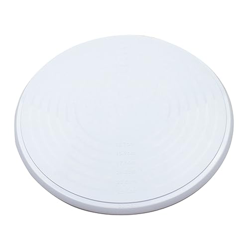 GRIRIW Drehbare Tortenplatte Aus Rutschfestem Mit Maßskala Ideal Für Kuchen Dekoration Und DIY Backen Leicht Und Stabil Perfekte Backwerkzeuge Für Hobbybäcker von GRIRIW