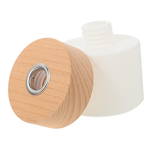 GRIRIW Duft Diffusor Flasche 100ml Zylinderförmig Glas Nachfüllbar Mit Holzdeckel Aromatherapie Für Zuhause Duftflasche Für Schlafzimmer Und Wohnzimmer GRIRIW Duft Diffusor Flasche 100ml Zylinderförmig Glas Nachfüllbar Mit Holzdeckel Aromatherapie Für Zuhause Duftflasche Für Schlafzimmer Und Wohnzimmer von GRIRIW
