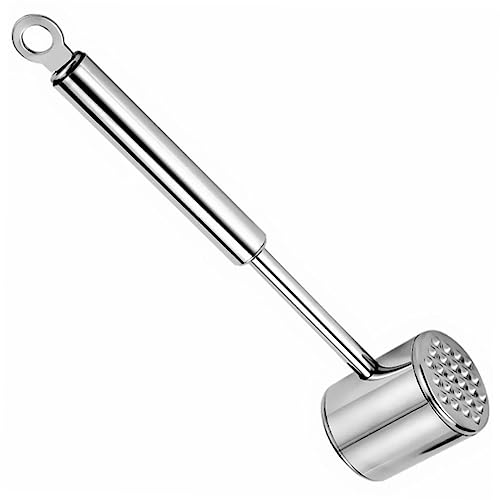 GRIRIW Multifunktionaler Fleischhammer - Fleischklopfer Aus Edelstahl 304 Für Die Hausmannskost Und Das Restaurant Griff GRIRIW Multifunktionaler Fleischhammer - Fleischklopfer Aus Edelstahl 304 Für Die Hausmannskost Und Das Restaurant Griff von GRIRIW