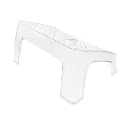 GRIRIW Fußstütze Schreibtisch Fußständer Fürs Büro Hause Aus Kunststoff Ergonomisches Design Für Bequemheit Und Entlastung Der Beine Und Füße GRIRIW Fußstütze Schreibtisch Fußständer Fürs Büro Hause Aus Kunststoff Ergonomisches Design Für Bequemheit Und Entlastung Der Beine Und Füße von GRIRIW