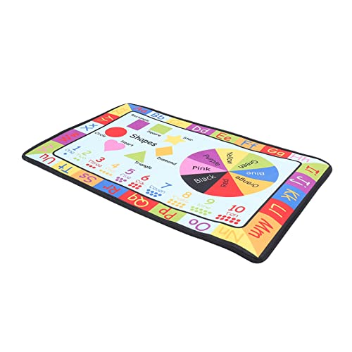 GRIRIW Kinderteppich Interaktiver Kognitiver Spielteppich Fördert Frühe Bildung rutschfest Cartoon Muster mit Bunten Buchstaben GRIRIW Kinderteppich Interaktiver Kognitiver Spielteppich Fördert Frühe Bildung rutschfest Cartoon Muster mit Bunten Buchstaben von GRIRIW