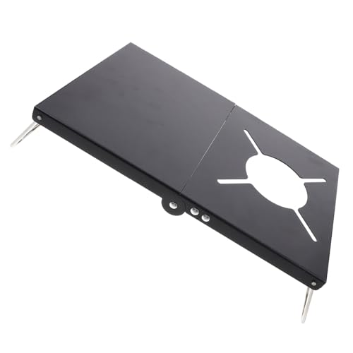 GRIRIW Klappbarer Campingtisch Tragbarer Outdoor Tisch für Grillen und Camping Kompakt und Leicht Schwarz GRIRIW Klappbarer Campingtisch Tragbarer Outdoor Tisch für Grillen und Camping Kompakt und Leicht Schwarz von GRIRIW