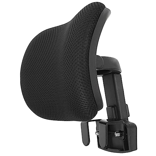 GRIRIW Kopfstützenaufsatz Für Bürostühle Höhenverstellbar Mit Weichem Schaumstoffpolster Zum Nachrüsten Für Computerstühle Und Drehstühle Ergonomisches Kopfpolster von GRIRIW