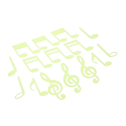 GRIRIW Leuchtende Musik Wandsticker für Kinderzimmer Fluoreszierende Noten Wanddekoration in Grün Langlebige Kreative Wandtattoos mit Nachtleuchteffekt Musik Wandpasten für Jungen und GRIRIW Leuchtende Musik Wandsticker für Kinderzimmer Fluoreszierende Noten Wanddekoration in Grün Langlebige Kreative Wandtattoos mit Nachtleuchteffekt Musik Wandpasten für Jungen und von GRIRIW