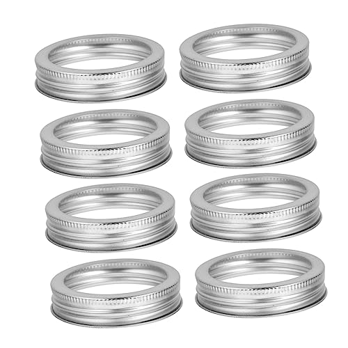 GRIRIW 24stücke Mason Jar Deckelringe Aus Weißblech Für Einmachgläser Split- -design Spülmaschinenfest Und Wiederverwendbar Für Dauerhafte Lebensmittelkonservierung von GRIRIW
