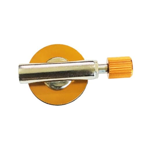 GRIRIW Outdoor Gas Stove Valve Adapter Gelb Sicherer Gasregler für Camping Einstellbarer Gaskocher adapter für Propangasflaschen Langlebiger mit Präziser Flammenkontrolle von GRIRIW
