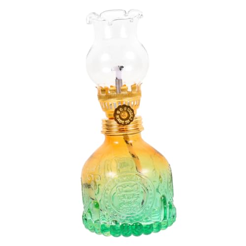 GRIRIW Petroleumlampe aus Glas drinnen Hochzeitsdekor Retro-Petroleumlampe Öllampenbrenner Kerosin -Laterne Petroleumlampe für den Innenbereich Öllampe für den Innenbereich Tempel Öllampe GRIRIW Petroleumlampe aus Glas drinnen Hochzeitsdekor Retro-Petroleumlampe Öllampenbrenner Kerosin -Laterne Petroleumlampe für den Innenbereich Öllampe für den Innenbereich Tempel Öllampe von GRIRIW