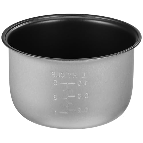 GRIRIW Antihaft Reiskocher Innentopf aus Aluminiumlegierung Ersatz für Haushaltskocher Mehrzweck Kochtopf für Reis Kuchen und Suppe von GRIRIW