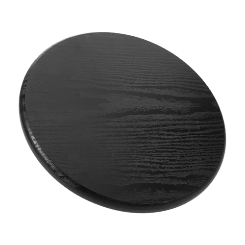 GRIRIW Runder Holzsitz für Barhocker Ersatzplatte mit Elegantem Holzmaserung Durchmesser Langlebig und Einfach zu Reinigen für Wohnräume und Gastro Bereich von GRIRIW