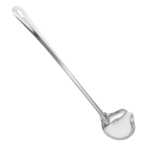 GRIRIW Saucenlöffel mit Ausgießer Ergonomischer Küchenhelfer für Präzises Servieren von Soßen und Ölen Langlebiges und Hitzebeständiges Kochutensil für Profis und Hobbyköche GRIRIW Saucenlöffel mit Ausgießer Ergonomischer Küchenhelfer für Präzises Servieren von Soßen und Ölen Langlebiges und Hitzebeständiges Kochutensil für Profis und Hobbyköche von GRIRIW