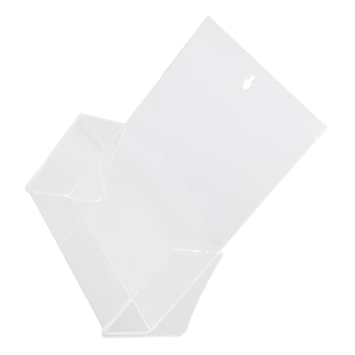 GRIRIW Transparenter Acryl prospekthalter Stabiler Broschürenständer für Theke und Schreibtisch Vielseitiger Dokumenten Magazinhalter für Büro Zuhause und Geschäft GRIRIW Transparenter Acryl prospekthalter Stabiler Broschürenständer für Theke und Schreibtisch Vielseitiger Dokumenten Magazinhalter für Büro Zuhause und Geschäft von GRIRIW