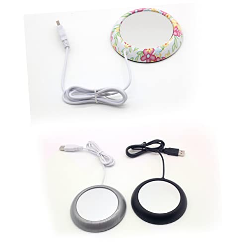GRIRIW USB Tassenwärmer für Desktop Heizpad zur Getränkeerhaltung für Büro Zuhause Reisen Schwarz GRIRIW USB Tassenwärmer für Desktop Heizpad zur Getränkeerhaltung für Büro Zuhause Reisen Schwarz von GRIRIW