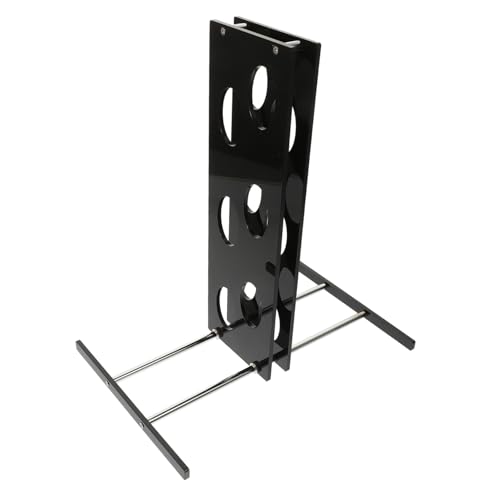 GRIRIW Modisches Weinregal Aus Eisen Und Acryl Langlebiges Stabiles Weinlagerregal Dekorativer Weinflaschenständer Für Den Schreibtisch Platzsparendes Design Für Die Haushaltsdekoration von GRIRIW