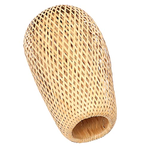 GRIRIW Woven Bamboo Lampenschirm Rustikaler Lampenschirm für Hängelampen für Schlafzimmer Restaurants und Zen Orientalisches Design Leicht und Installieren GRIRIW Woven Bamboo Lampenschirm Rustikaler Lampenschirm für Hängelampen für Schlafzimmer Restaurants und Zen Orientalisches Design Leicht und Installieren von GRIRIW