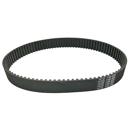 1 stück HTD 8M Zahnriemen Länge 608-776mm Breite 10/15/60mm HTD 8M Geschlossen Schleife Gummiband(8M-616mm,1pc/15mm) von GRJAVQMY