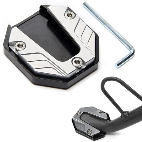 GRK 1PCS Halterung Pad Erweiterte Universal Motorrad Halterung Aluminium Legierung Anti-Rutsch-Seite Halterung Platte Halterung Pad Unterstützung zubehör GRK 1PCS Halterung Pad Erweiterte Universal Motorrad Halterung Aluminium Legierung Anti-Rutsch-Seite Halterung Platte Halterung Pad Unterstützung zubehör von GRKB