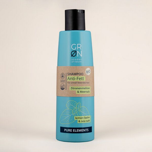 GRN [GRÜN] Shampoo Anti-Fett - Meersalz & Bio-Zitronenmelisse - vegan von GRN [GRÜN]