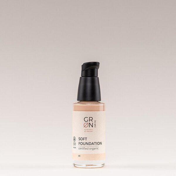 GRN [GRÜN] Soft Foundation - leichte Textur, natürliche Deckkraft - vegan von GRN [GRÜN]