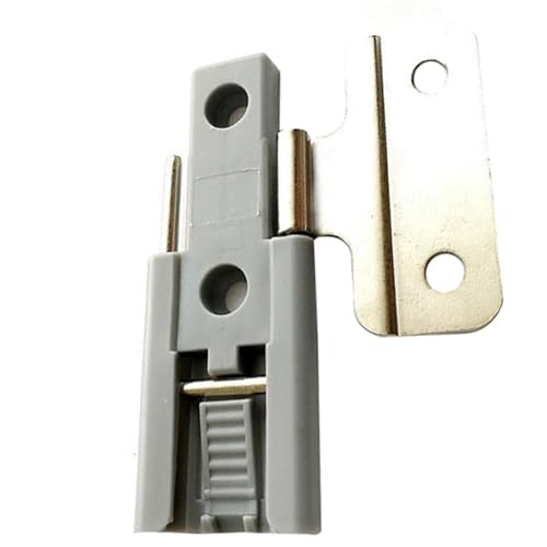 4PCS Schrank Falttür Kleiderschrank Eingebautes Scharnier Akkordeon Faltschranktür Kleiderschrank Systeme Verfolgtes Kunststoffscharnier von GROCS