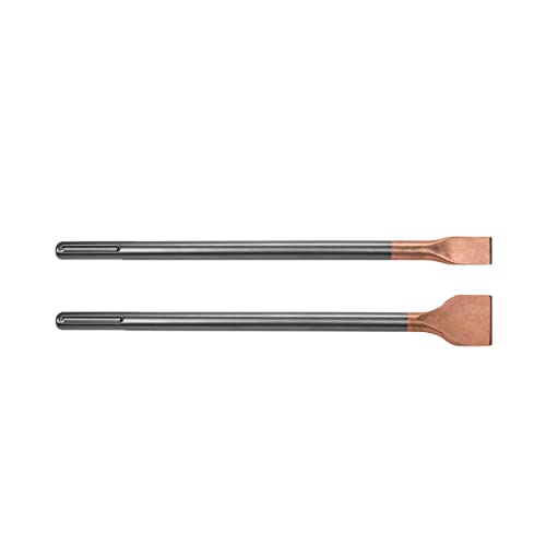 GRÖNE SDS Max Flachmeißel - Meißel - Hohe Schärfe - Langlebig - Breiter Einsatzbereich - Universell Einsetzbar - Kompatibel mit SDS Plus Bohrhämmern - 350x75mm von GRÖNE