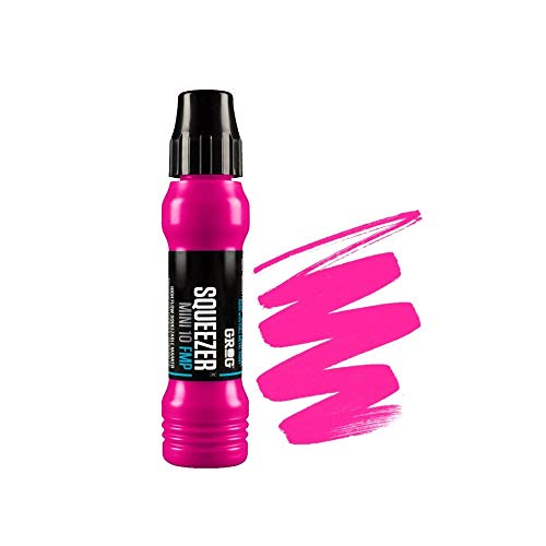 Graff-City Grog 10 Mini Markierstift, Textmarker, nachfüllbar, 10 mm Jellyfish Fuchsia - BPI-19 von GROG