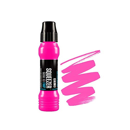 Graff-City Grog 10 Mini Markierstift, Textmarker, nachfüllbar, 10 mm Neon Fuchsia - FMP-16 von GROG