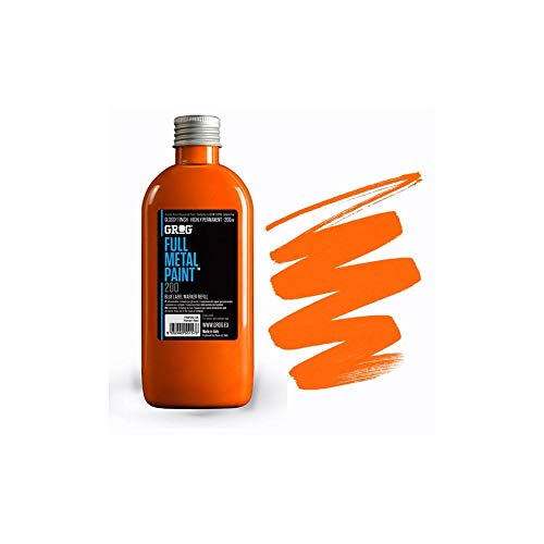 Grog - Full Metal Paint 200ml - Supplied By Graff-City (Clockwork Orange - FMP-09) by Grog von GROG