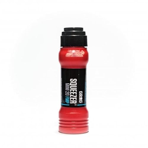 Graff-City Grog Mini-Squeezer Textmarker, nachfüllbar, 20 mm Ferrari Red - FMP-08 von Grog