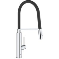 Concetto Einhand-Spültischbatterie, Santopren-Schlauch, - Grohe von Grohe