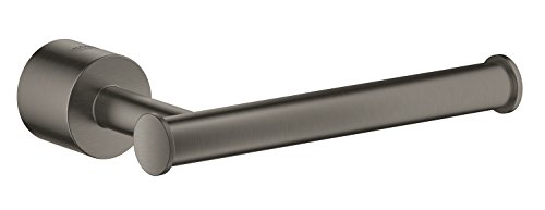 GROHE Atrio | Accessoires - WC-Papierhalter | hard graphite gebürstet | 40313AL3 von GROHE