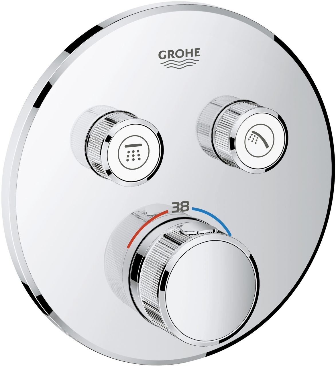 Grohe Grohtherm SmartControl Thermostat chrom Grohe Grohtherm SmartControl Thermostat chrom von Grohe