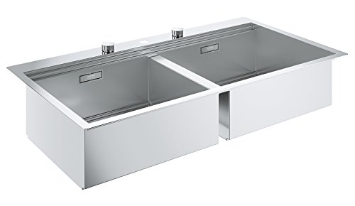 GROHE K800 | Küche - Edelstahlspüle | edelstahl | 31585SD0 von GROHE