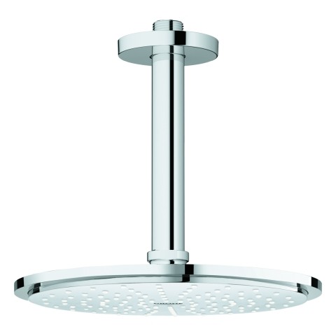 Grohe Kopfbrauseset Rainshower Cosm. 210 26063 Deckenauslass 142mm 9,5l/min chrom, 26063000 26063000 von Grohe