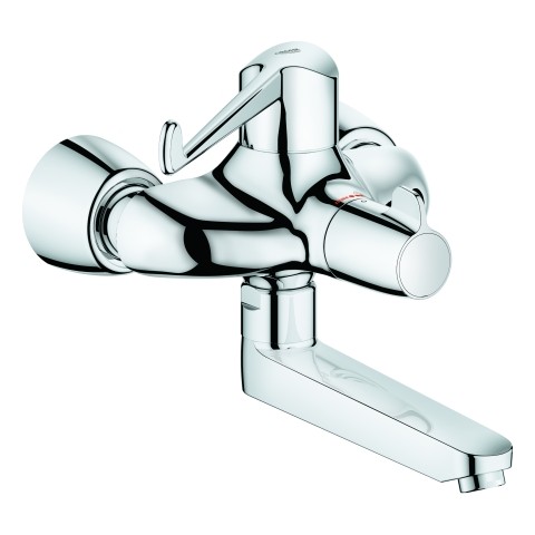 GROHE THM-WT-Batterie Grohtherm Special 34020 Wandmont. Armhebelbetätigung chrom, 34020001 34020001 von Grohe