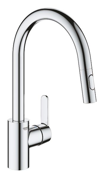 Grohe Spültischarmatur Get verchromt, mit Handbrause von Grohe
