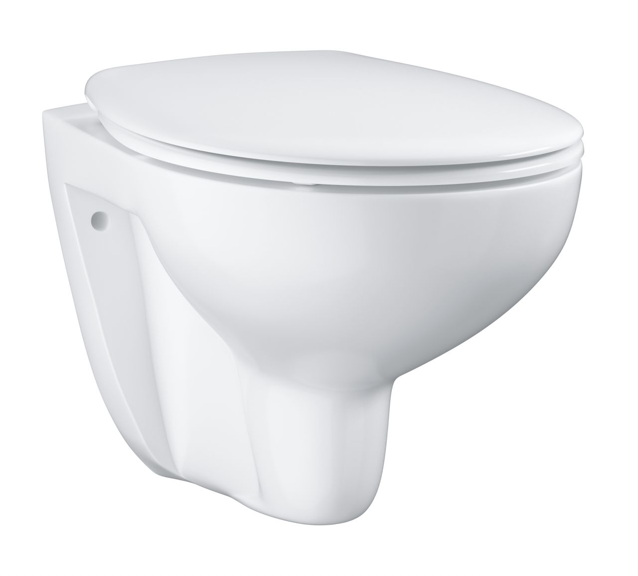 Grohe Wand-Tiefspül-WC Bau weiß, spülrandlos, inkl. WC-Sitz von Grohe