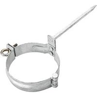 Gromo - grömo® Verzinkte Fallrohrschelle ø60 mit Schlagstift 140mm, 50243 von GROMO