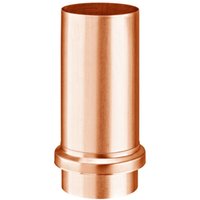 Grömo® Kupfer Schiebemuffe ø76 mit Standrohrkappe, 60735 von GROMO