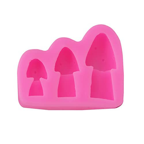 Handgemachte Süßigkeitenformen 3D Pilzform Schokoladenformen DIY Fondant Formen Silikon Material DIY Backen Zubehör Pilz Fondant Silikonform von GRONGU