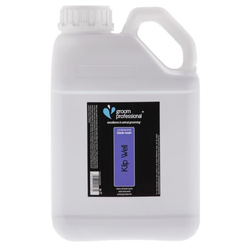 Groom Professional Klip Well Blade Wash, Excellence in Animal Grooming, Blade Wash Which Cleans & Helps Lubricate Blades, for Longer Lasting Clipper Blades, Made in UK, 5L von GROOM PROFESSIONAL