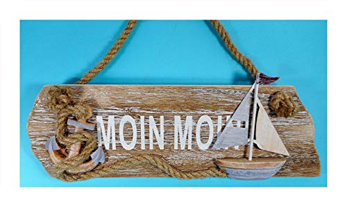 Moin Moin Schild 25 x 8cm Anker Boot Schiff Beach Maritim Wohnen Deko GCG 100 Moin Moin Schild 25 x 8cm Anker Boot Schiff Beach Maritim Wohnen Deko GCG 100 von GROSS