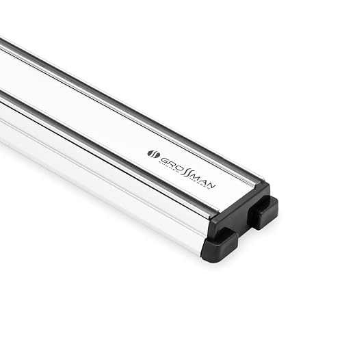 GROSSMAN® SC12 | Magnetischer Messerblock aus Edelstahl 31,5 cm | Magnetleiste Messerhalter Ohne Messer von GROSSMAN