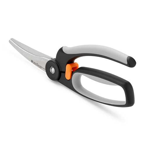 GROSSMAN® SC937 | Küchenschere 26,0 cm | Multifunktions-Küchenschere | Edelstahl 10,0 cm | mit Ergonomischen Griff 16,0 cm (216 Gramm) von GROSSMAN