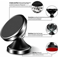 Autotelefonhalterung, [2er-Pack] ivoler Universal-Autotelefonhalterung 360°-Drehung, tragbarer magnetischer Haftmagnet für Smartphone, kompatibel mit von GROUPM