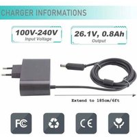 Ladegerät für Dyson V6 V7 V8, Staubsaugeradapter, 0,8A Schnellladegerät Ladegerät für Dyson V6 V7 V8, Staubsaugeradapter, 0,8A Schnellladegerät von GROUPM
