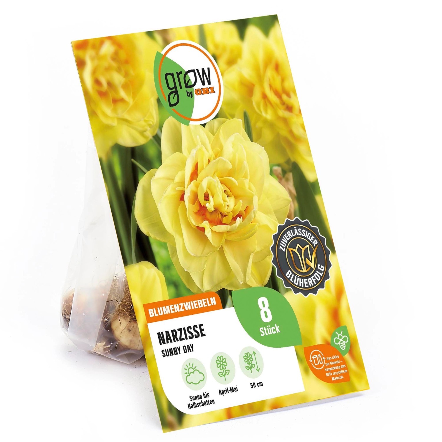 GROW by OBI Narzisse Sunny Day Gelb 8 Stück Narcissus double Sunny Day GROW by OBI Narzisse Sunny Day Gelb 8 Stück Narcissus double Sunny Day von GROW by OBI