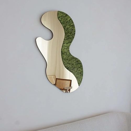 GROWING CONCEPTS Ostana Goldener Spiegel mit echtem Rentiermoos - Runde Wanddekoration für organischen Luxus und natürliche Eleganz GROWING CONCEPTS Ostana Goldener Spiegel mit echtem Rentiermoos - Runde Wanddekoration für organischen Luxus und natürliche Eleganz von GROWING CONCEPTS