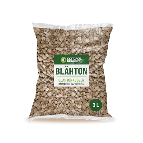 Control Garden Arlita 3L | Expandierte Tonkugeln | Drainage für Töpfe, Anbau und Pflanzen | Expanded Clay Granules Bag von GROWMANIA.ES